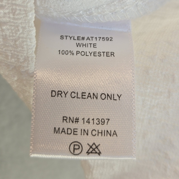 Astr The Label Crop Top White Womens Sz L Ruched Sweetheart Neckline Smock Back - Picture 10 of 12